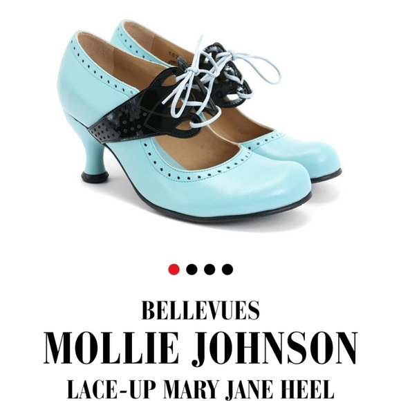 John Fluevog Shoes - Fluevog Bellevue Mollie Johnson Pumps 10.5
